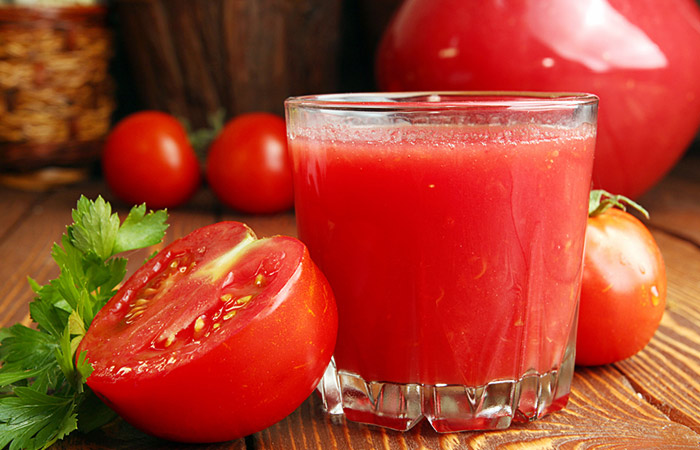 great benefits of tomato juice: good for digestion