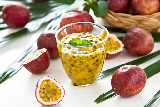 benefits of passion fruit juice: strengthen bones