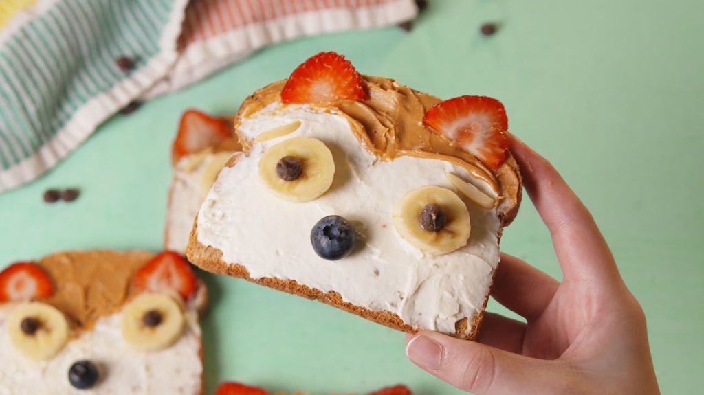 Peanut butter fox toast